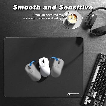 ATTACK SHARK CM02SE eSports Gaming Mouse Pad Large Mouse Mat - Dark Gray