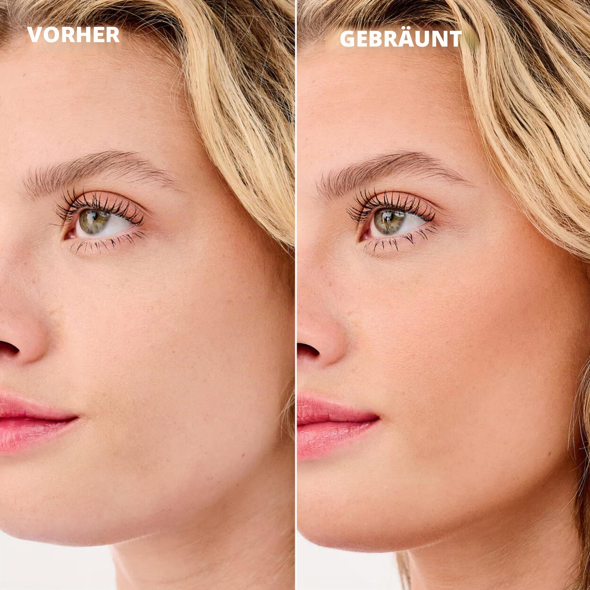 Bronzefarben, Bronze-Puder. Benefit