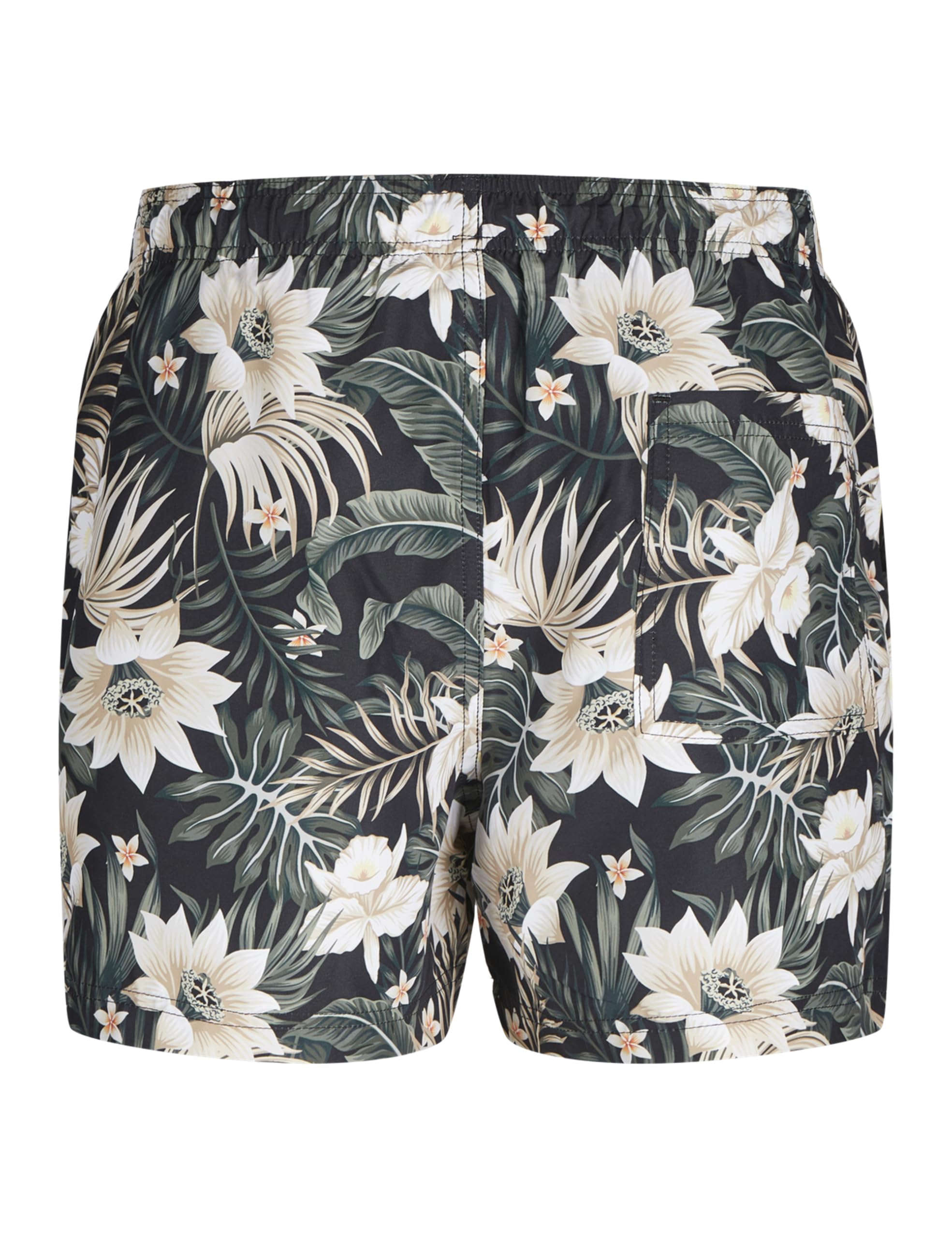 JJ REBEL Jrebhawaii Swim Short Print, czarny, XL