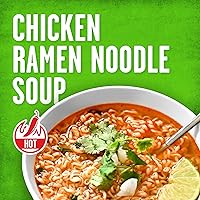 Vista 3 de Tapatío Ramen Noodle Soup, sabor a pollo - Apta para microondas, tazón grande, 3.88 oz (110g), paquete de 6