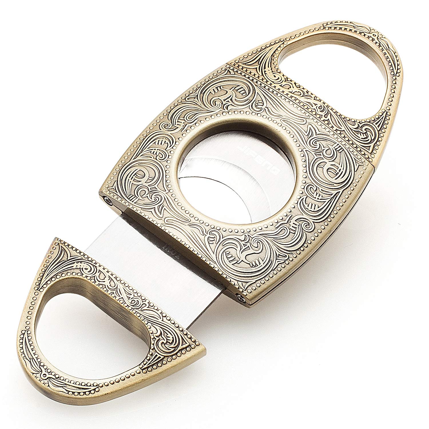 Buy JiFENG® Cigar Cutter Antique Bronze Floral Small Studs Western
