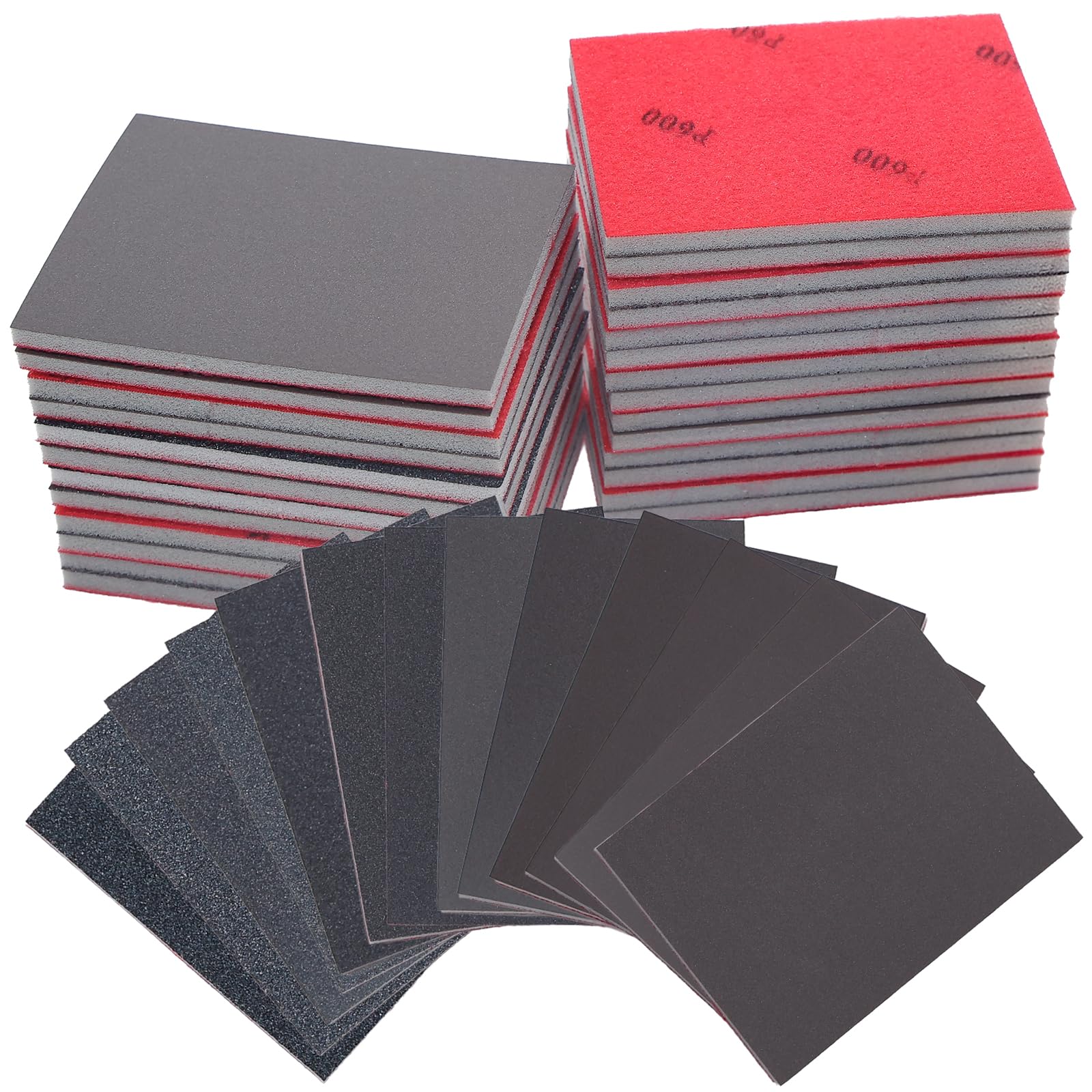 Sanding Block Set - 26 Sponges for Wood & Metal -12