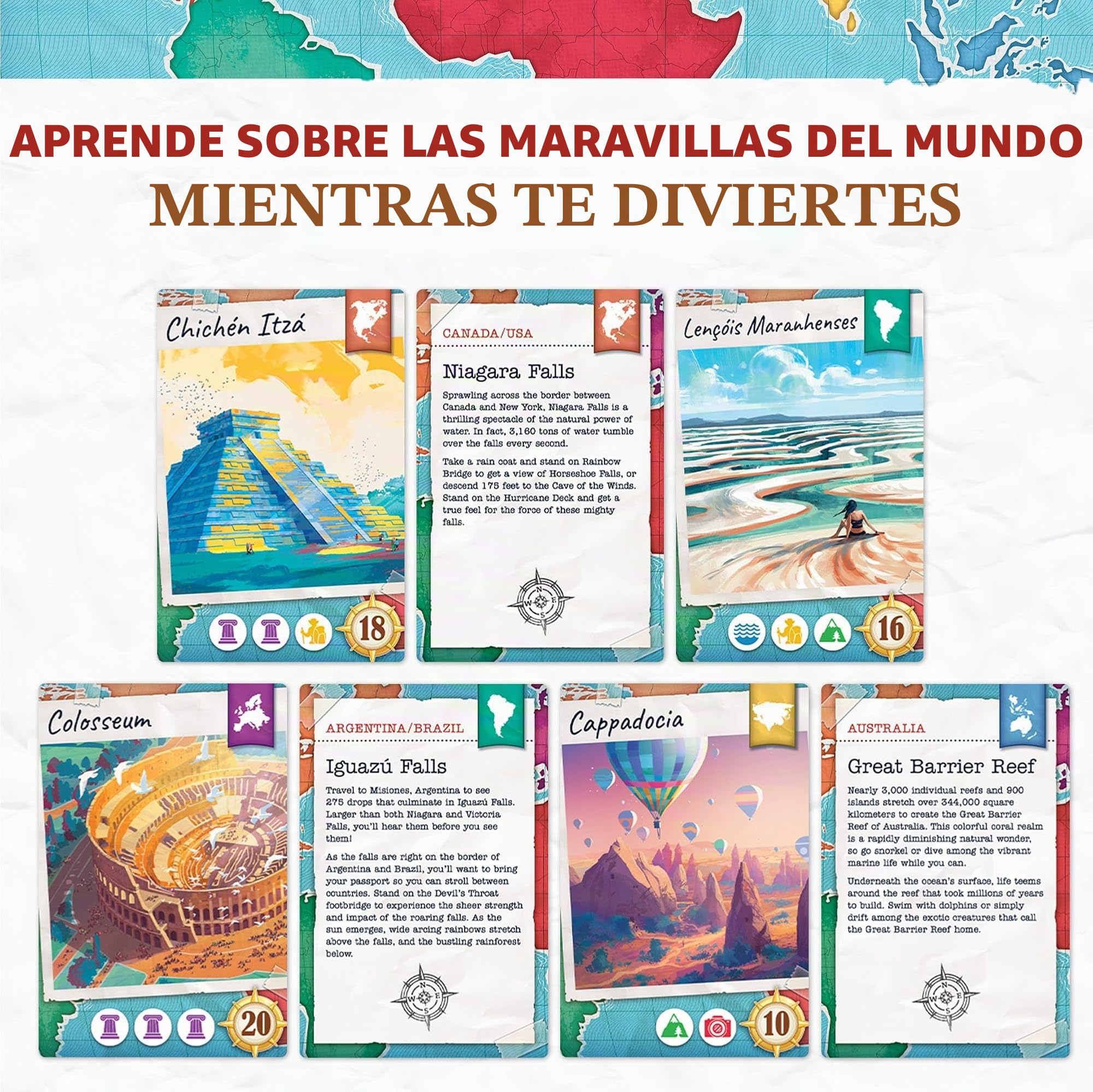 Underdog Games Trekking The World: Un Juego De Mesa Familiar Globetrotting