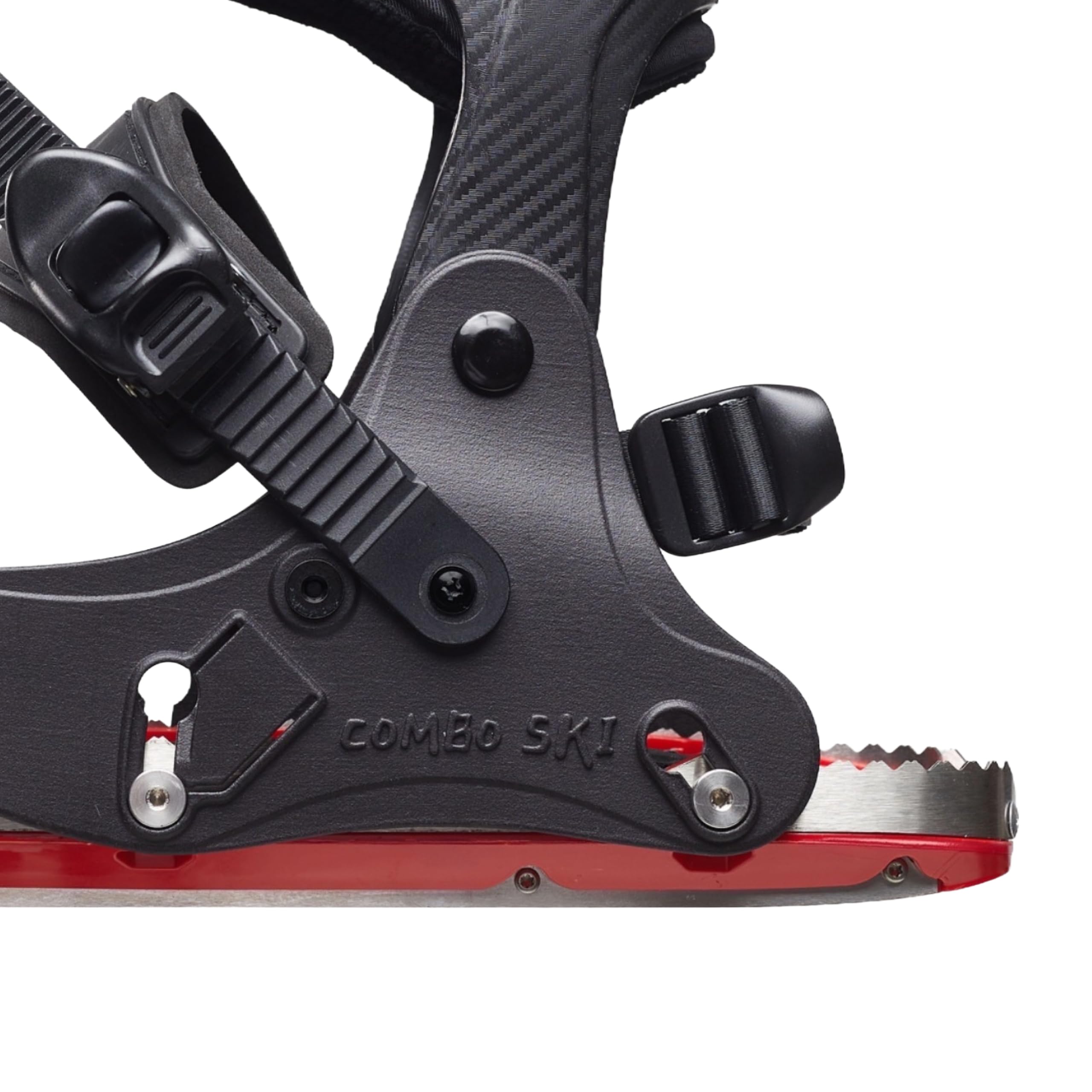 Raquetas de nieve ligeras 2 en 1 con pinchos para hombre y mujer, talla de zapato 36 – 48, adecuadas para esquiar, rastrear, patinar, escalar en invierno sobre hielo y nieve
