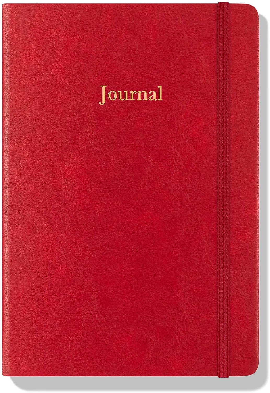 Wykeham's Executive 2026 Undated Daily Journal Planner – Customization Available (Crimson, 8.5"×5.5")