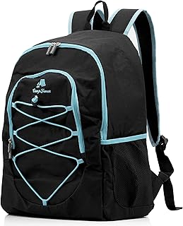 CampFeuer Zaino di Raffreddamento 30L Nero Borsa di Raffreddamento Grande Impermeabile Ultraleggero Signore e Signori o per Il Barbecue Camping Picnic Lavoro Escursionistico Camping