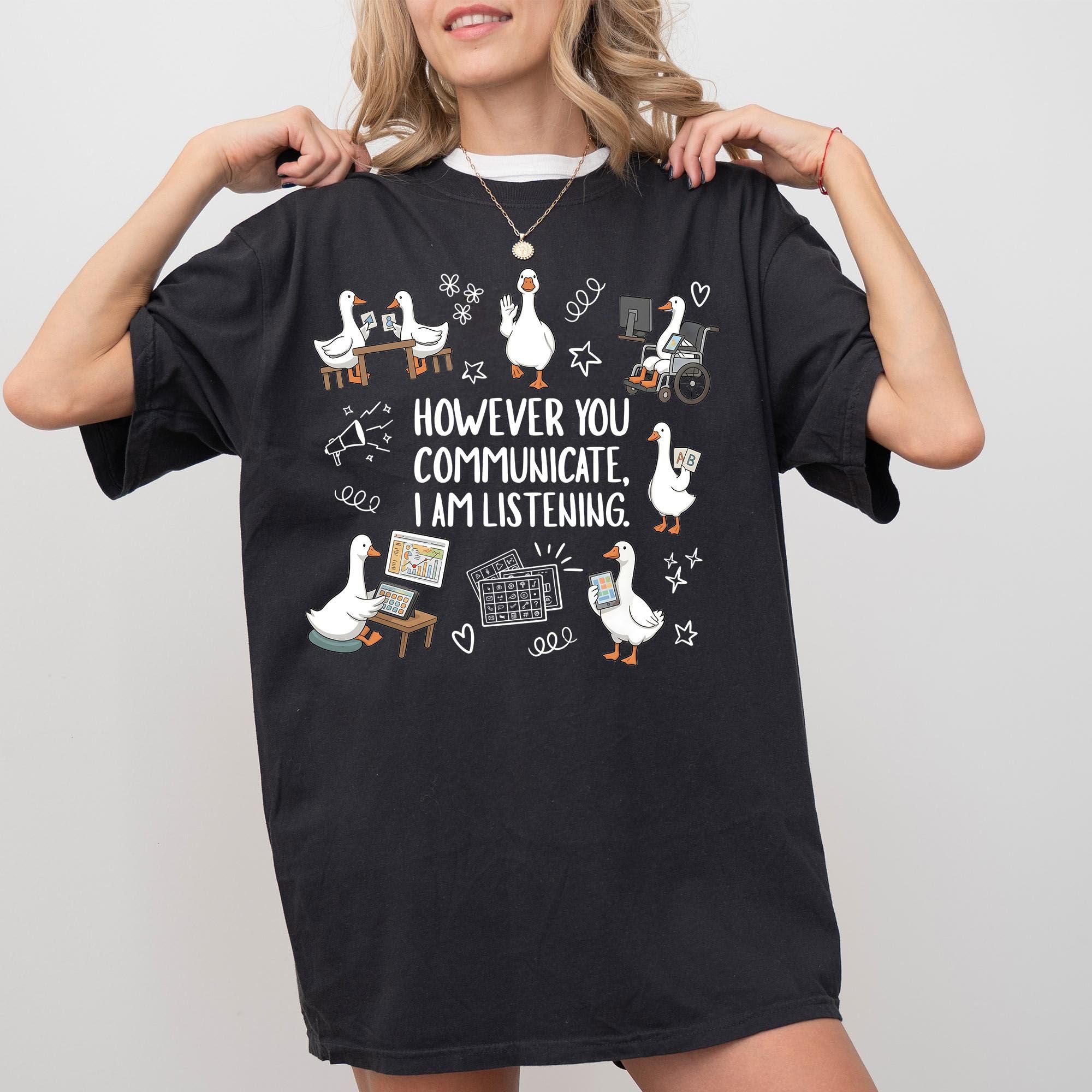 Funny SPED Teacher Goose Shirt – C &hellip;