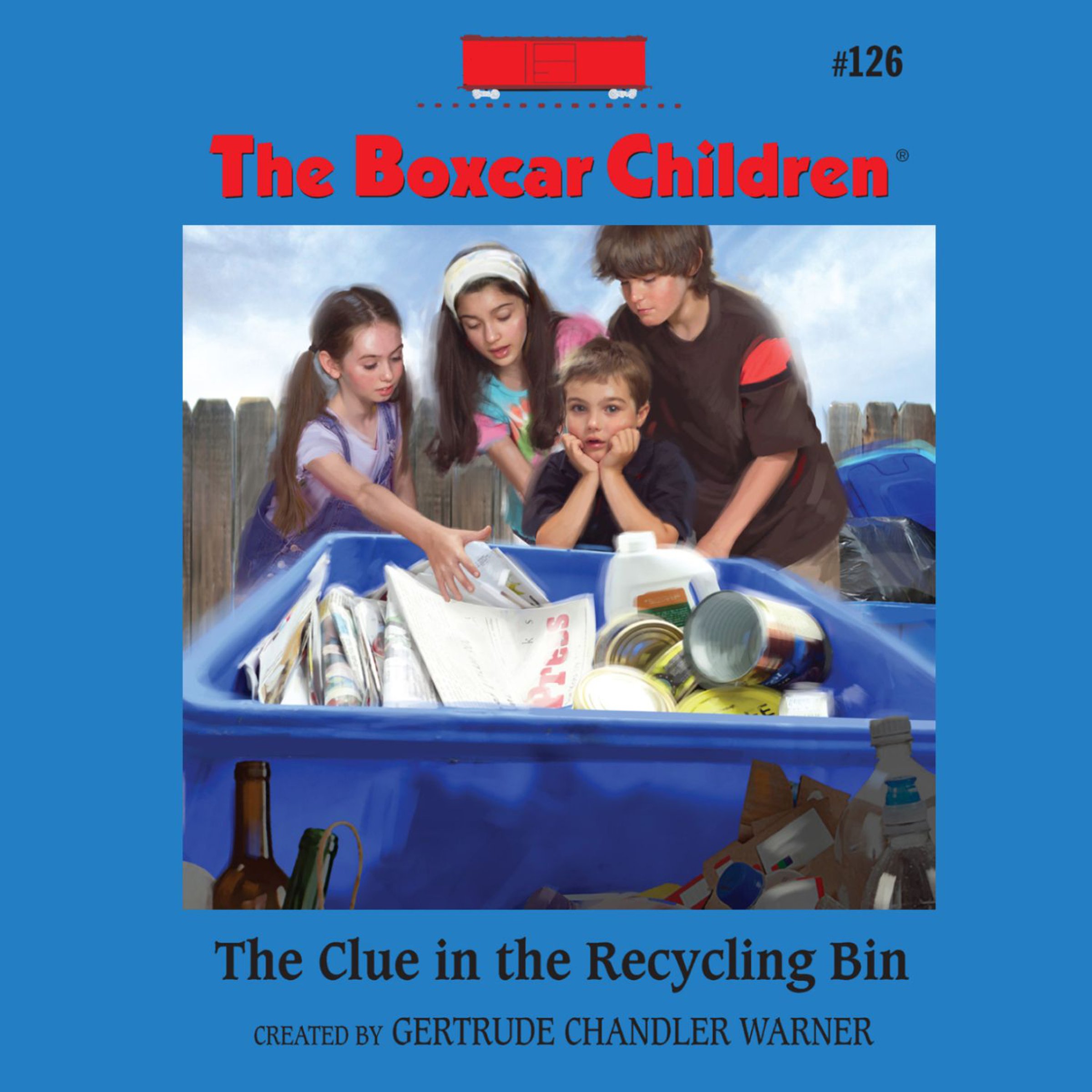 Cover art for The Clue in the Recycling Bin