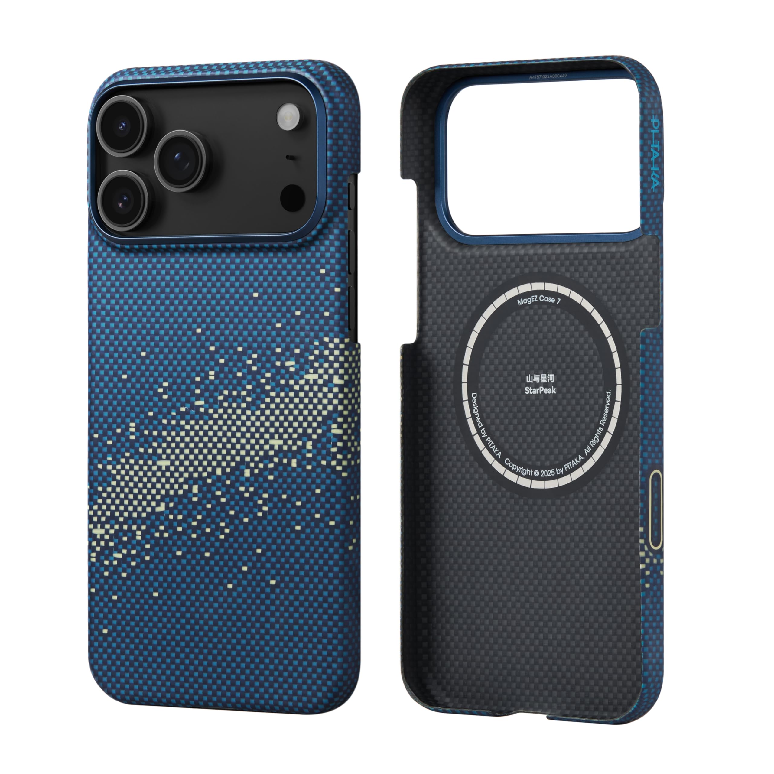 PITAKA MagEZ Case iPhone 17 Pro MagSafe付 pitaka Funda magnética para iPhone 17 Pro Fabricada en Fibra de