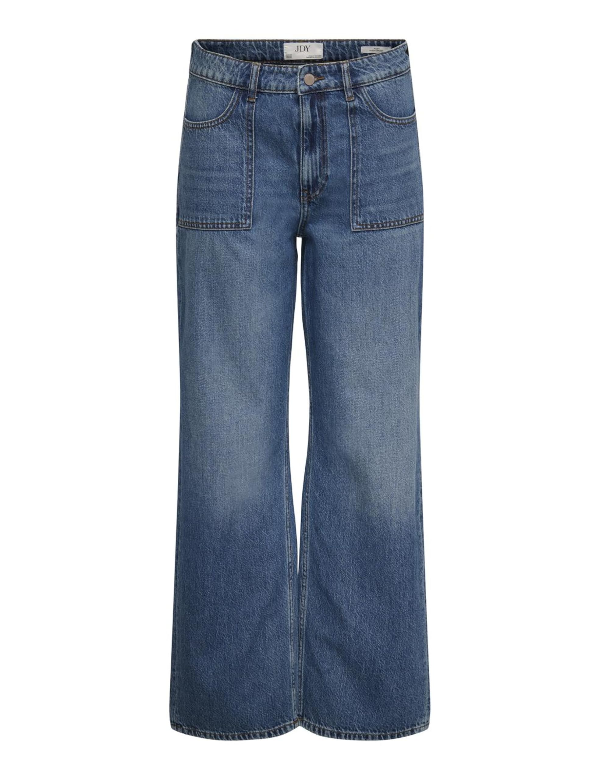 JDY Damen Jdymaya Hw Wide Jeans Mb 1026 DNM Noos