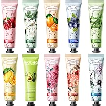 10 Pack Hand Cream for Dry Cracked Hands, Travel Size Moisturizing Mini Hand Lotion Gifts for Women with Natural Fragrance - Christmas Gifts,Thanksgiving Gifts,Teacher Appreciation Gifts,Party Favors