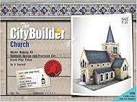 Vista 2 de Kit de fabricación de modelos de cartón para iglesia - Edificio de ferrocarril modelo a escala O