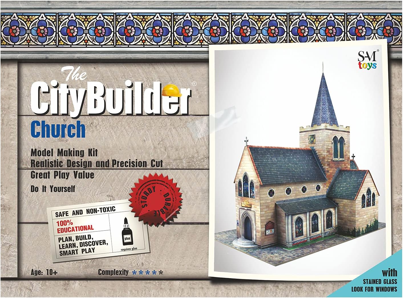 Church Model Making Kit 1:43 Scale (7mm) O Gauge