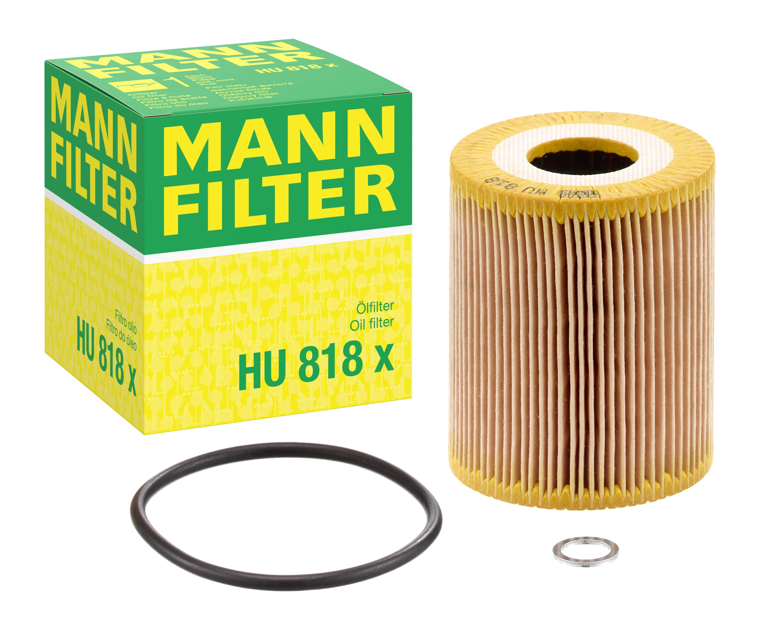 Oil filter Filter Insert HU 818 x MANN-FILTER for BMW ALPINA OPEL LAND ROVER
