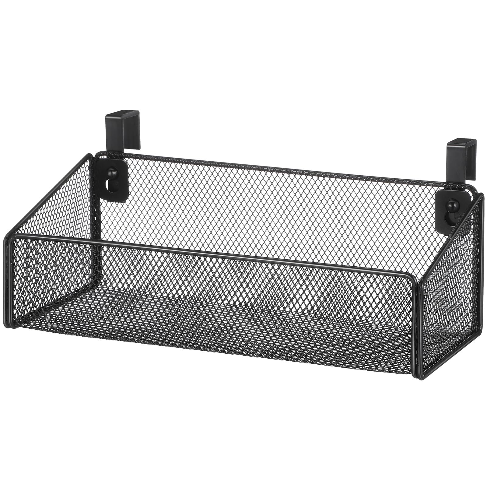 Cesta Colgante de Metal Negro para Cama, Hogar y Dormitorio