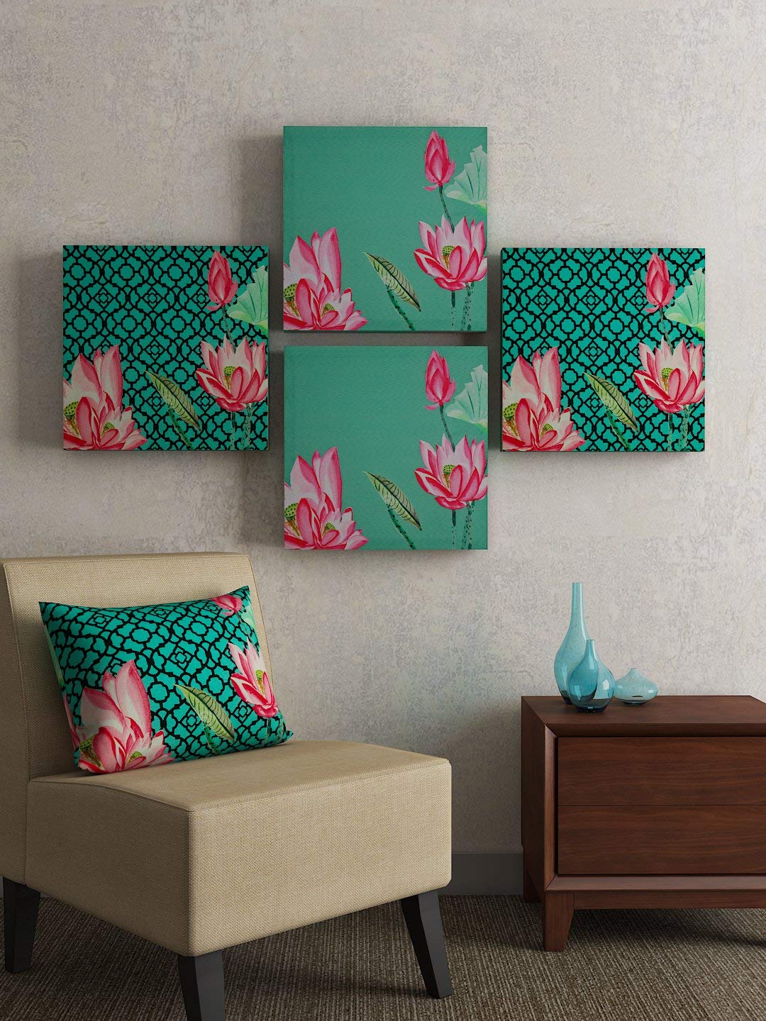 SEJ Wall Art Frame Set - 3 Abstract Designs -15 SEJ Wall Art Frame Set - 3 Abstract Designs -15