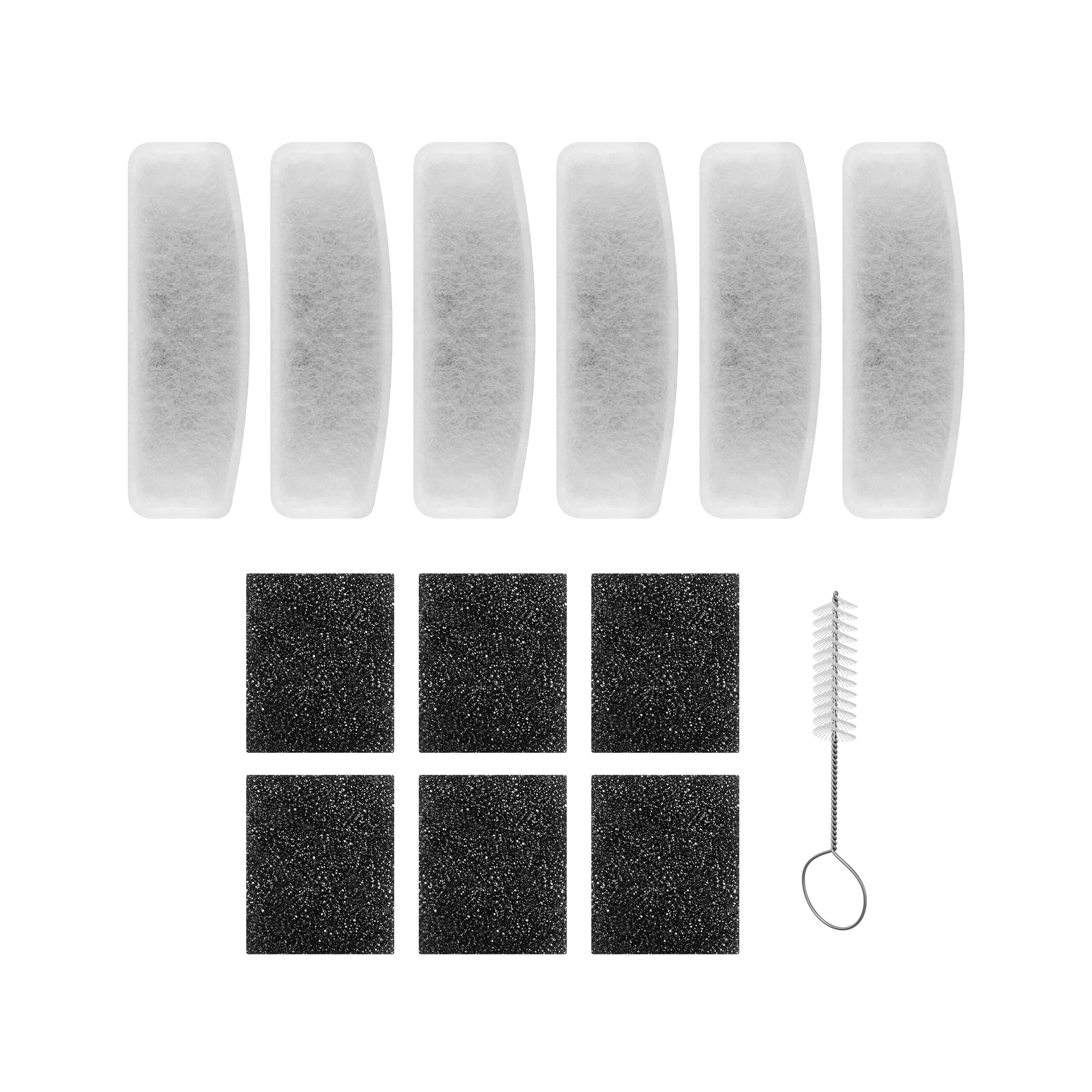 Hombli Kit de filtro para fuente inteligente para mascotas, perros/gatos, 13 piezas para fuente de agua limpia