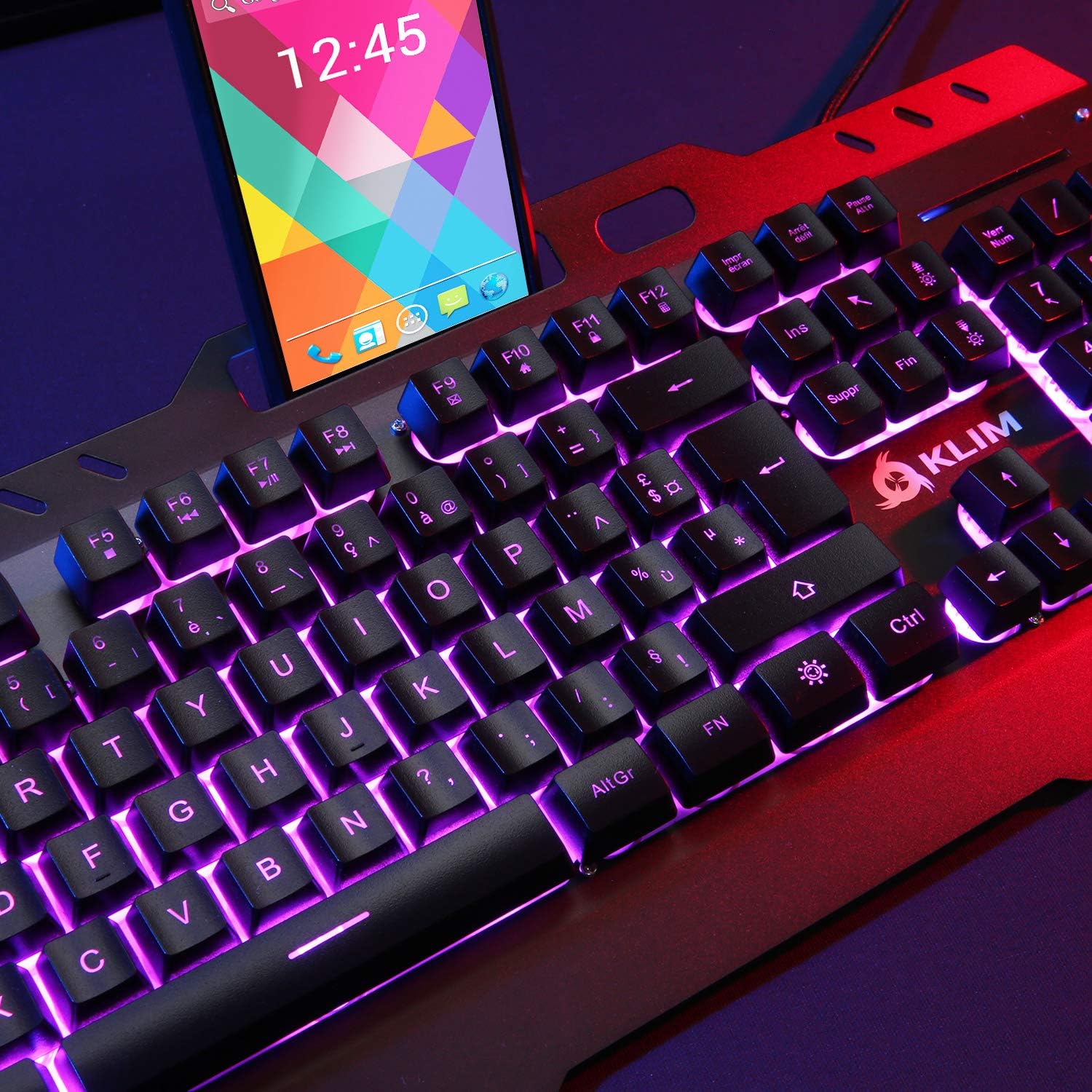 KLIM Lightning Gaming Keyboard New 2022 Version + German DE Layout image 5