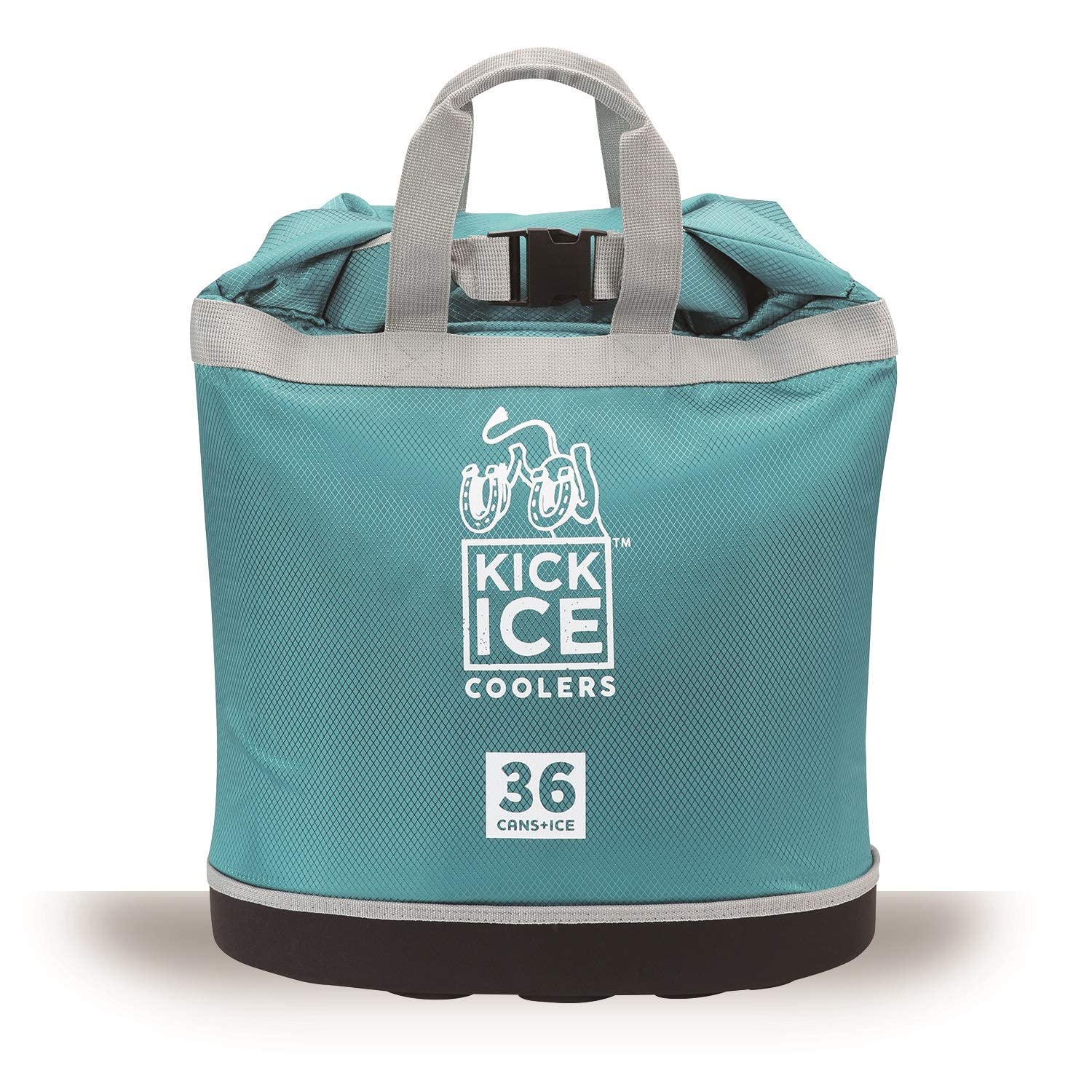 Dry Bag + Soft Cooler with PVC Free Leakproof Lining + Rolltop Closure for Kayaking, Beach, Rafting, Boating, Hiking, Camping and Fishing, Holds 36 Cans + Ice, 30L, Teal
