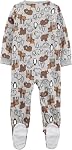 Simple Joys by Carter's Bébés 3-pack Fleece Loose Fit résistant à la flamme Pied PajamasSleepers