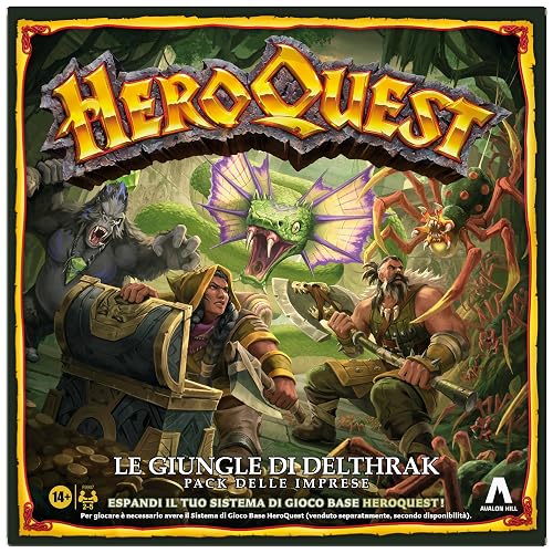 Avalon Hill, HeroQuest,  Jungles of Delthrak