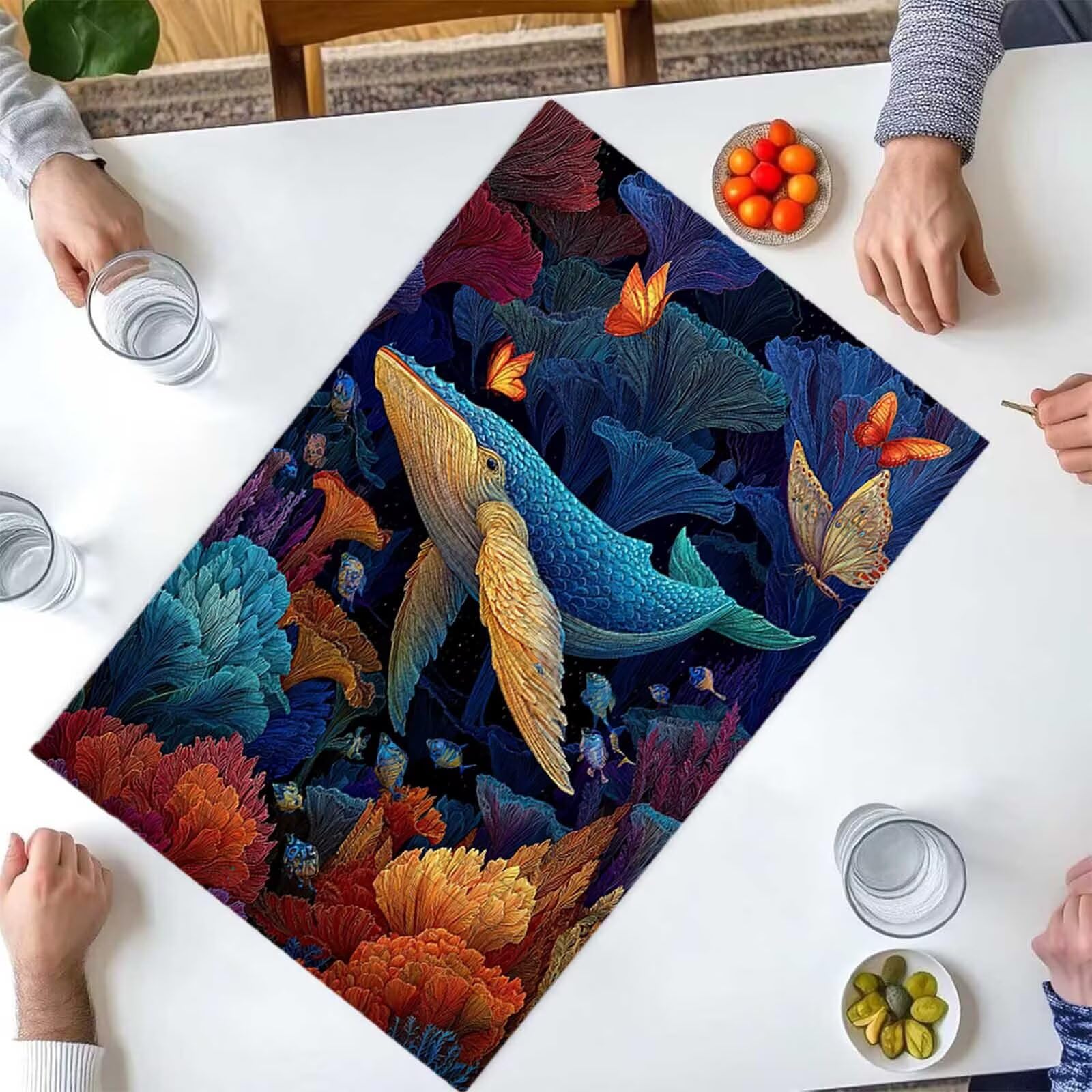 1500 Pezzi di Puzzle, 1500 Pezzi di Puzzle per Adulti, Regalo Anniversario, Regalo Natale, Decorazione Della Casa, Prevenzione Della Degenerazione Cerebrale Negli Anziani 87x57cm PjY10246 7-5