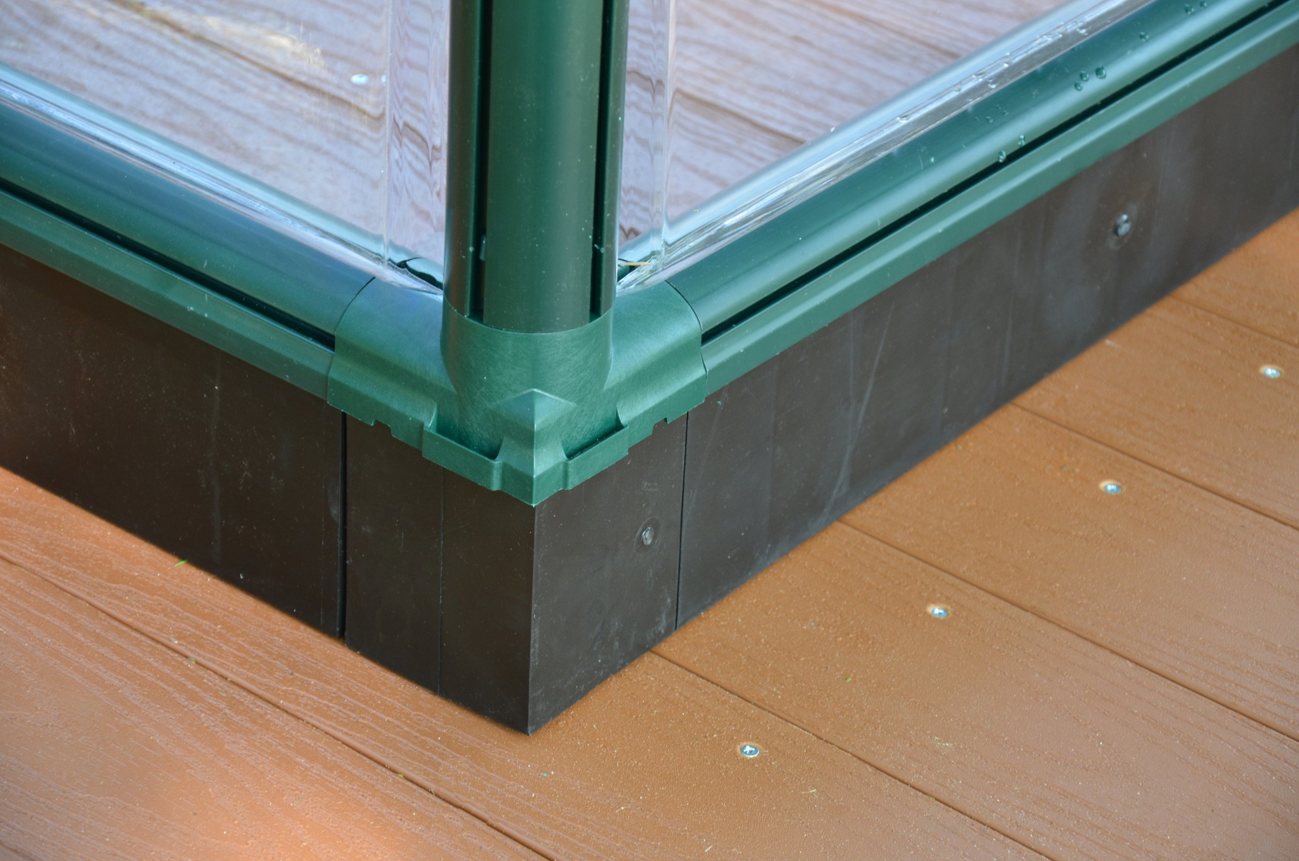 PalramCanopia Greenhouse Accessory Base Kit 6x6 Black