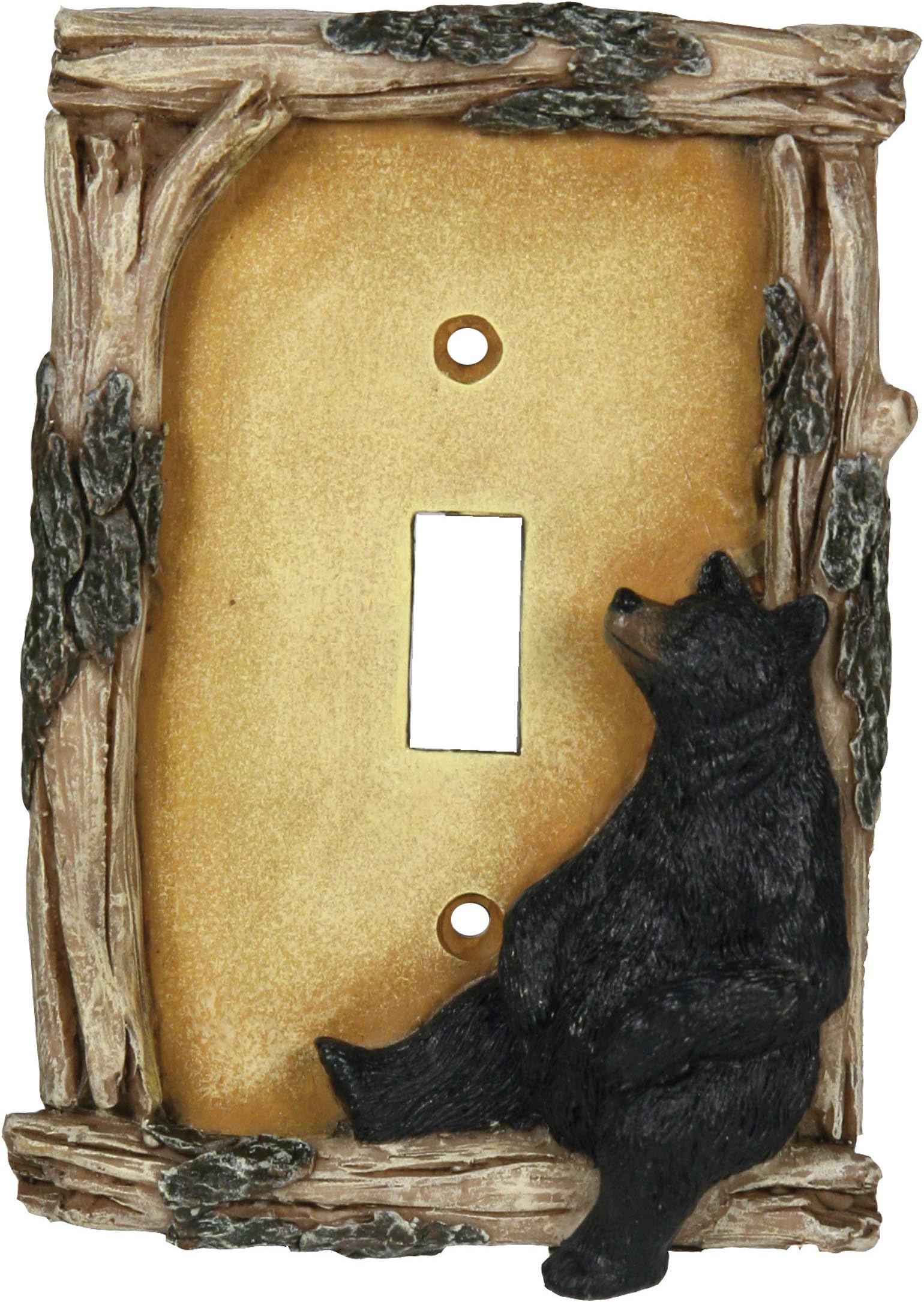 Rivers Edge Products Bear Electrical Cover Plate