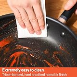Meyer Accent Series Non Stick Frying Pan 28cm - Large Induction Frying Pan with Ergonomic Silicone Handles, Oven & Dishwasher Safe Durable Cookware, Matte Black - 6