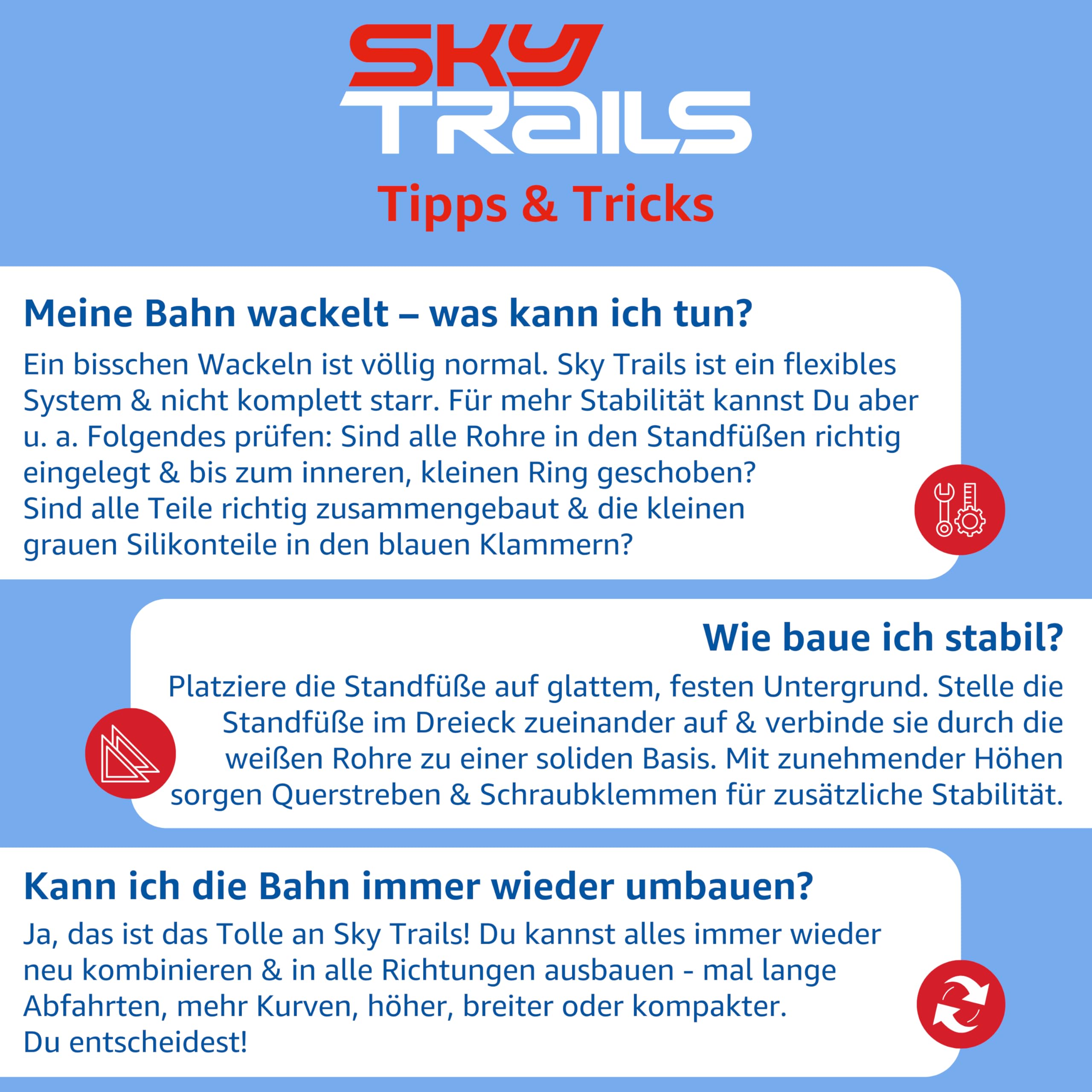 Sky Trails | Track Blaster | Konstruktionsspielzeug für rasante Strecken & Action | Baue, verbinde & erlebe spannende Abenteuer Kinder ab 7 Jahren | 71973