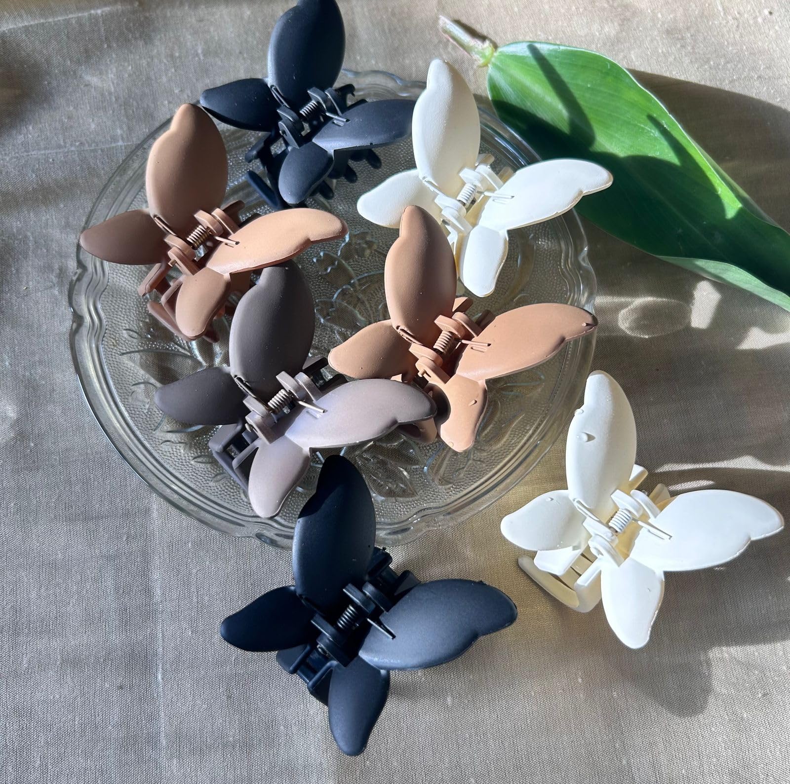 Butterfly Hair Clips Set, 5 Claws Clips in Pink for Women and Girls (B0CZZ34K69) Amazon Price History, Amazon Price Tracker
