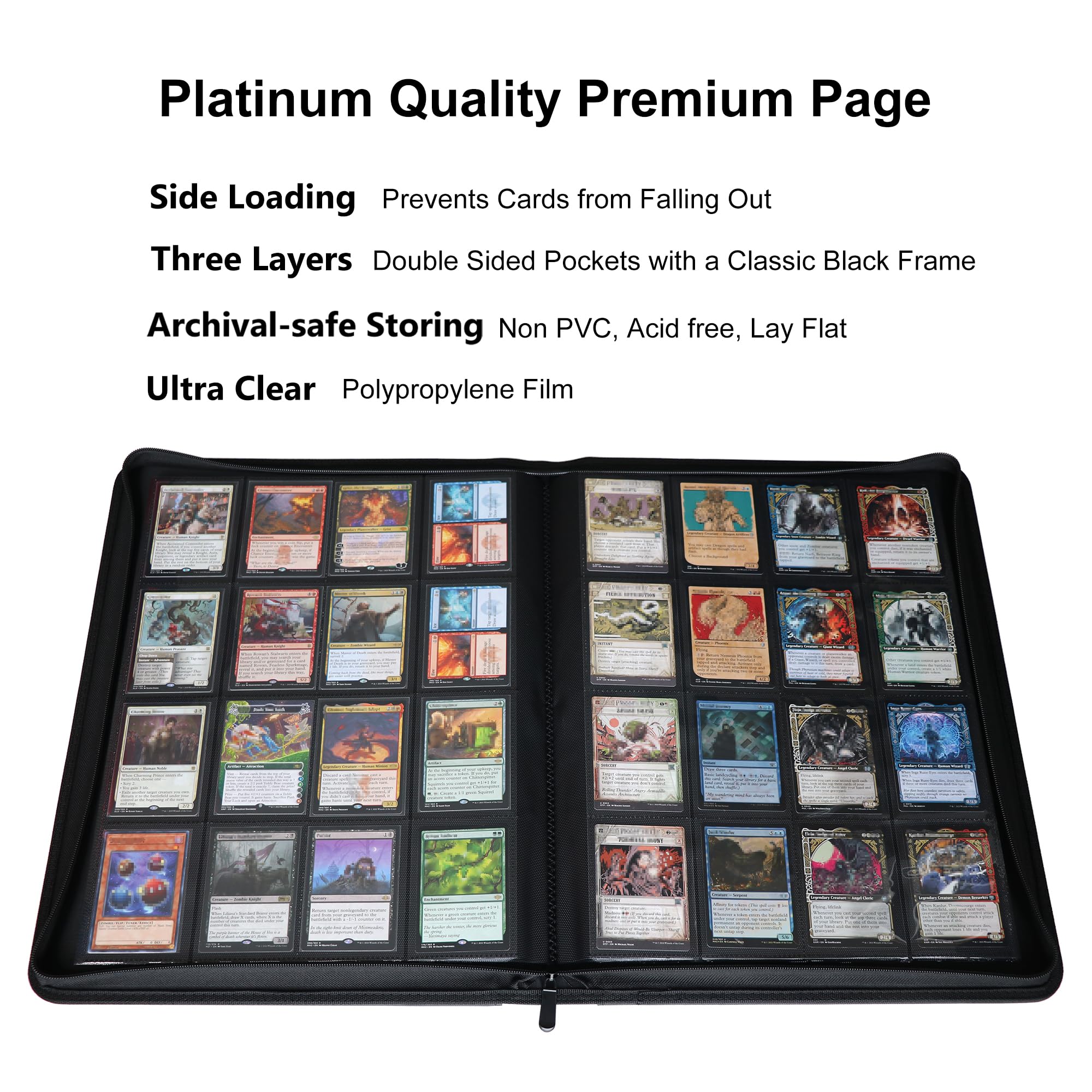 16 pocket trading card binder Amazon.com: Magic: The Gathering War of The Spark Japanese Booster Box | 36 Booster  Packs main image 0