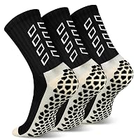 ENONEO Calze Calcio Antiscivolo Uomo 37-45 Calze Antiscivolo Calcio Anti Vesciche