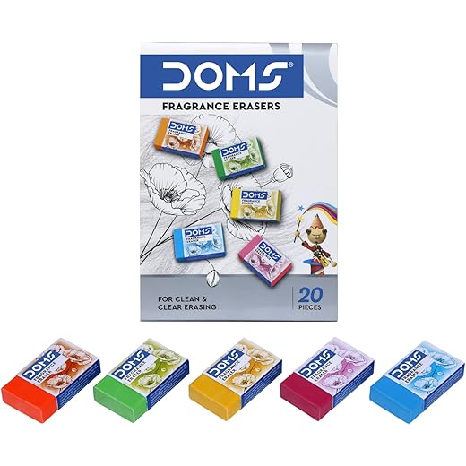 Doms Non-Toxic Erasers Set Pack of 20