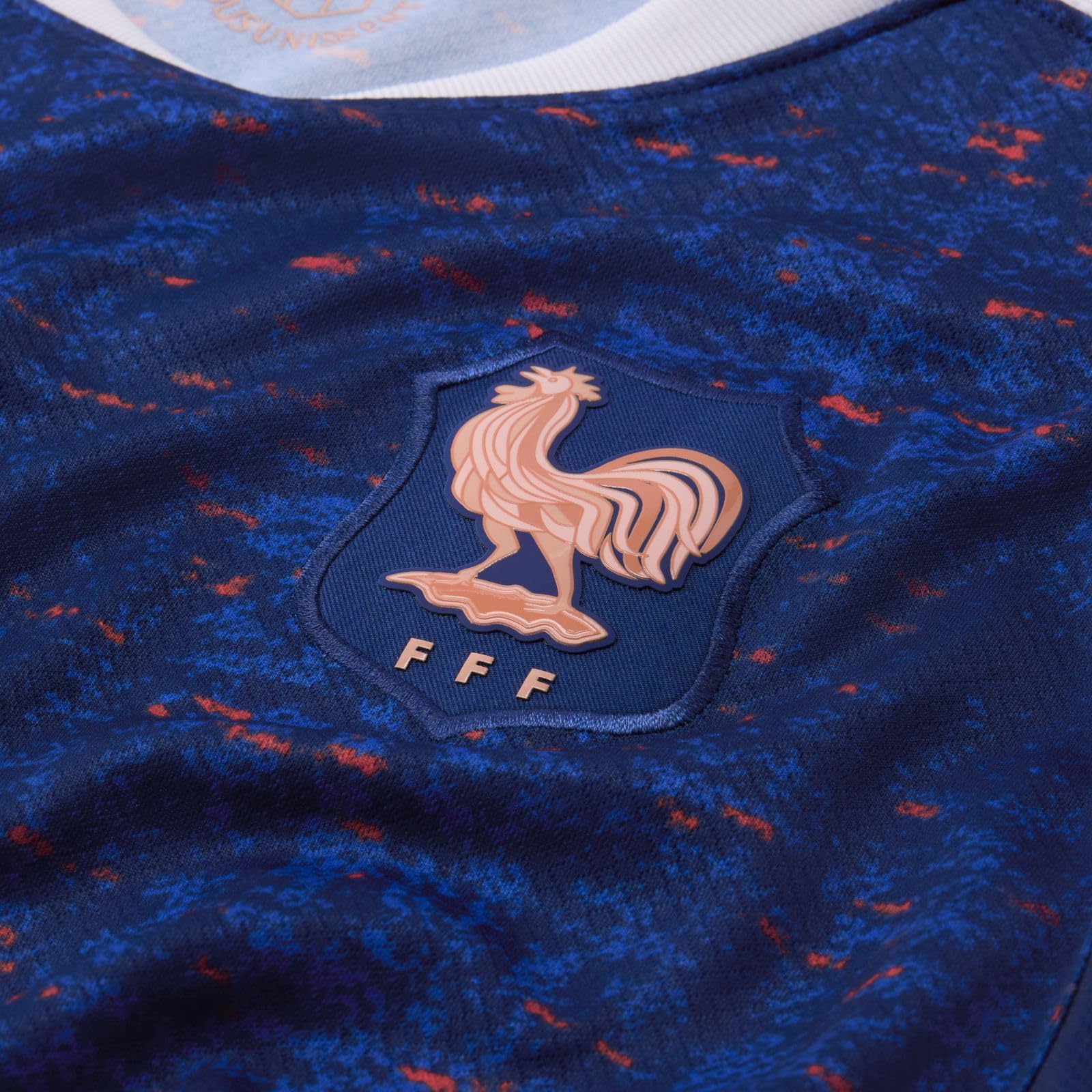 Nike FFF 2025 Stadium Domicile (Équipe Féminine) Maillot de Foot Replica Nike Dri-fit pour Ado Réplique du Maillot de Football Mixte Enfant