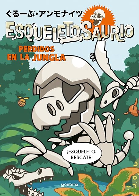 Portada de Esqueletosaurio 3 - Perdidos en la jungla