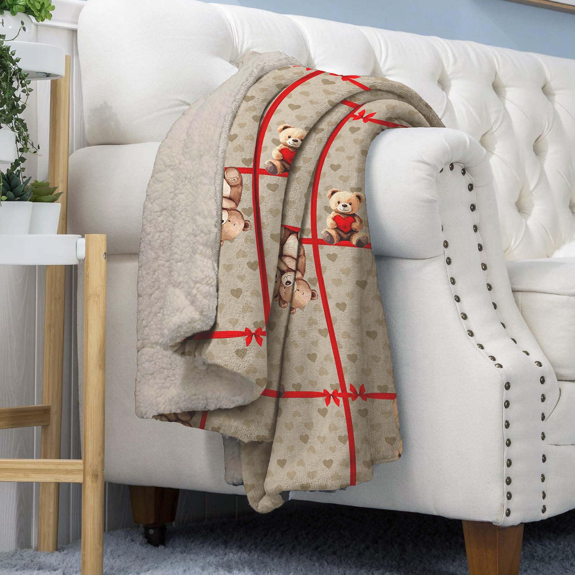 IlGruppone Coperta Plaid Invernale In Pile Sherpa – 400gr/mq, Morbida E Calda, Doppio Lato, Matrimoniale Petrolio-Grigio