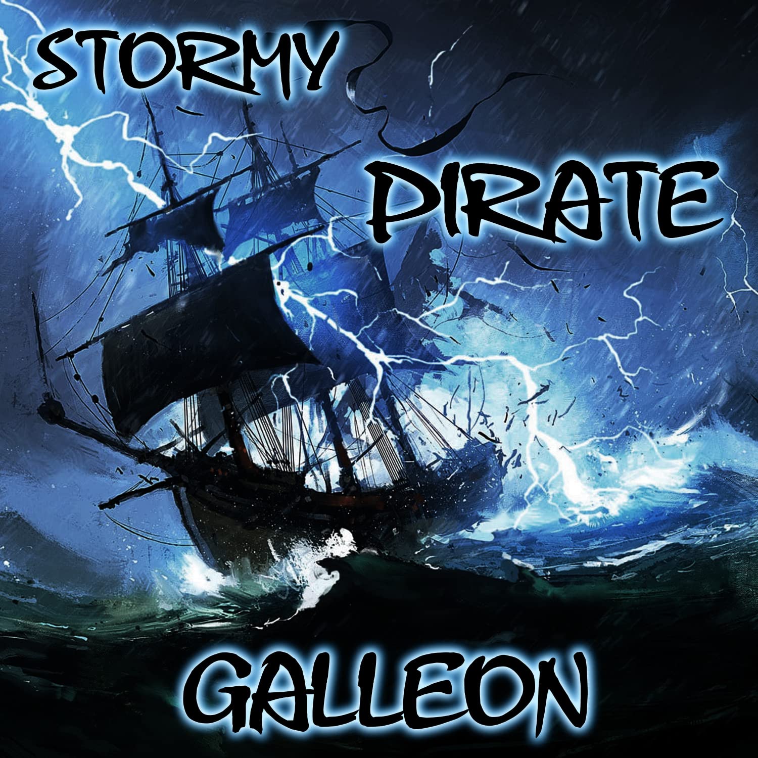 Stormy Pirate Galleon