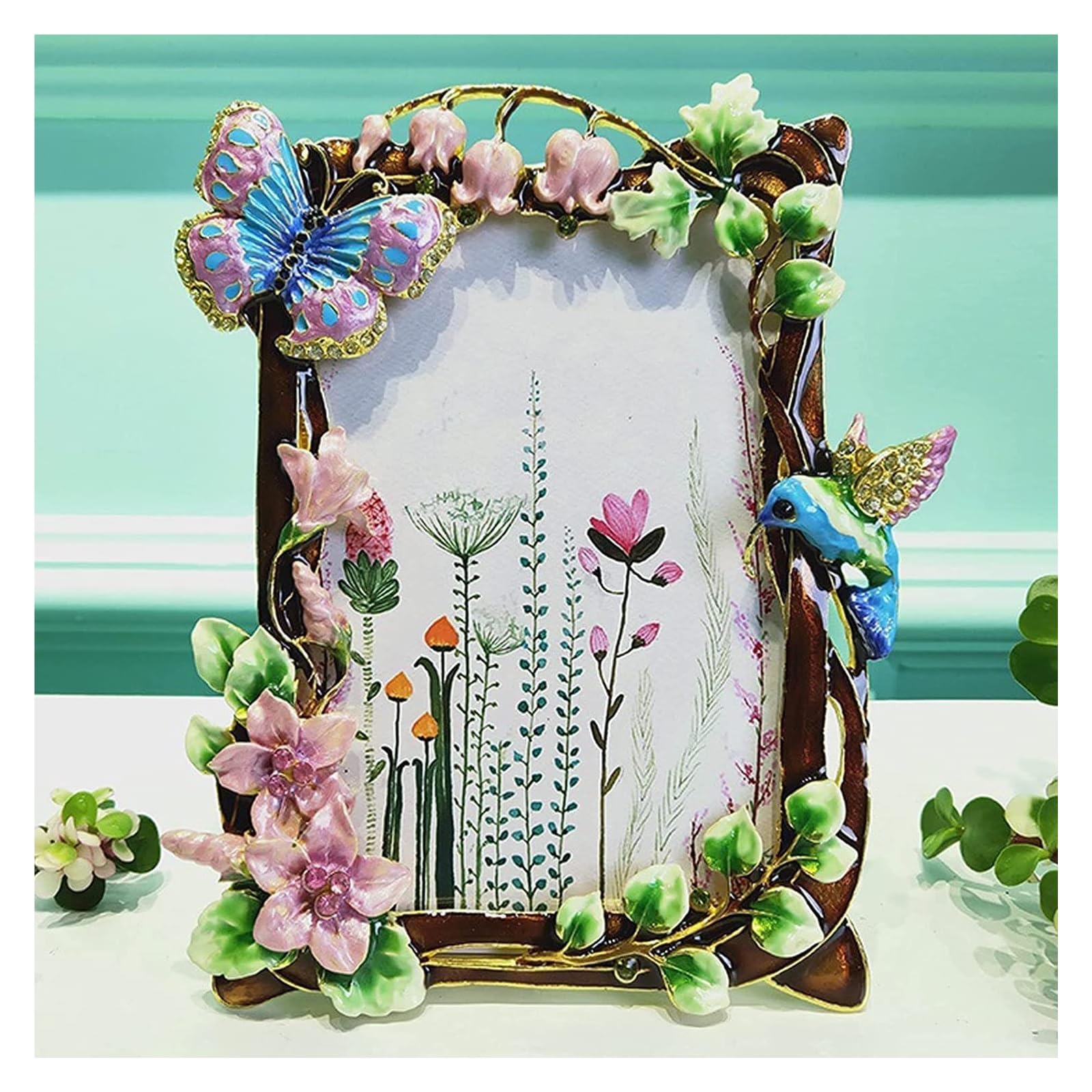 Amazon.co.jp: 写真立て 絶妙な額縁クリエイティブフォトフレーム蝶の