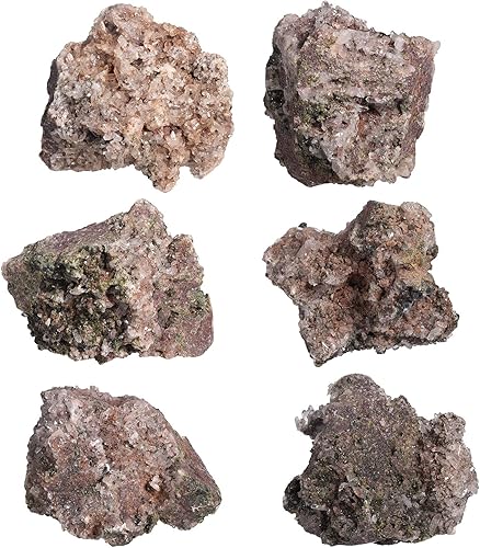 Miniatura 3 de Rockcloud Especimen de forma irregular de piedra cristalina de epidota natural para decoración del hogar, 0.44 lb a 0.66 lb