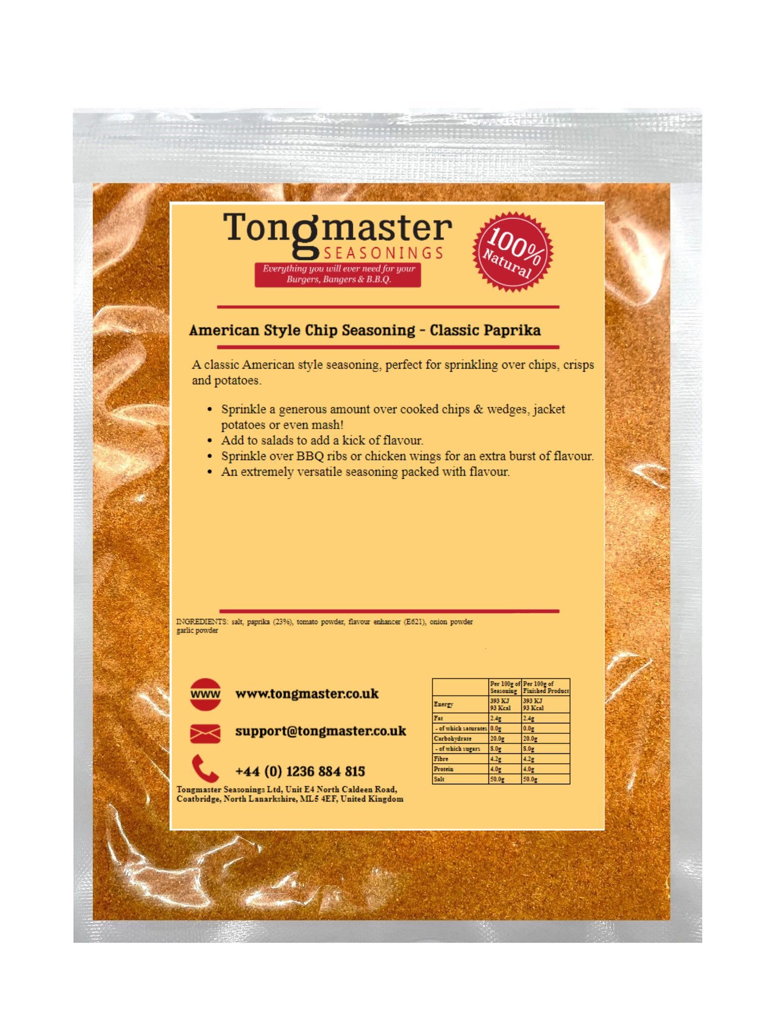 American Style Classic Chip Seasoning - 50g