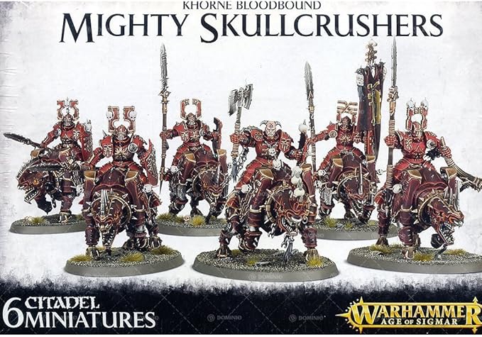 Pièces Et Accessoires Khorne Bloodbound Mighty Skullcrushers - Warhammer Age Of Sigmar Chaos