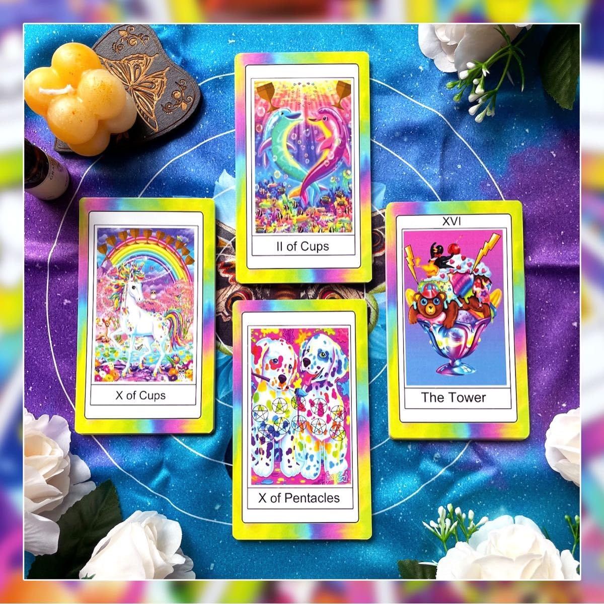 Lisa Frank Tarot Card Oracle Card : Amazon.ca: Toys & Games