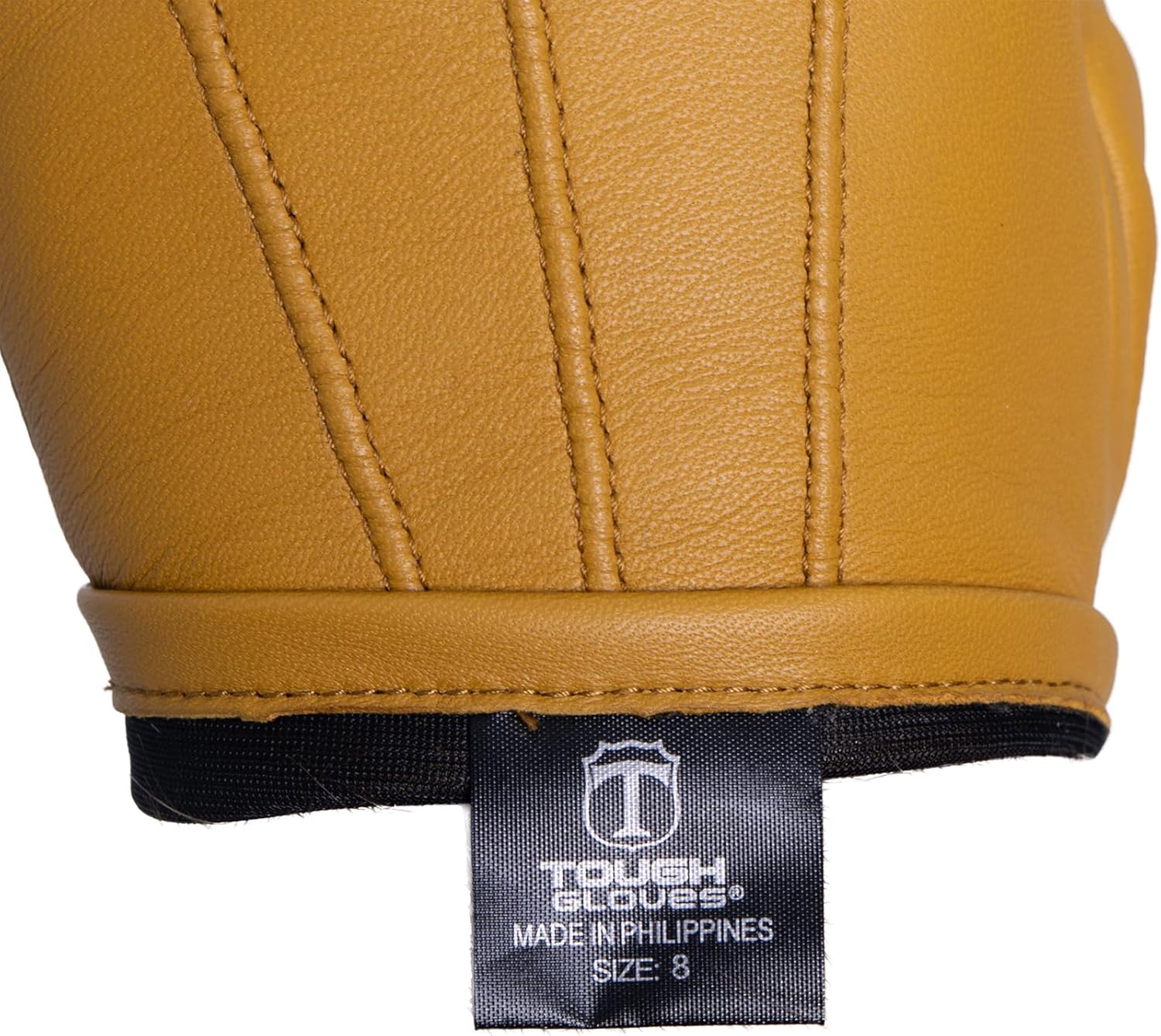 Tough Gloves® Elite Leather Patrol Gloves (Lined) For Driving, and Formal Wear (Thin Cabretta Leather)