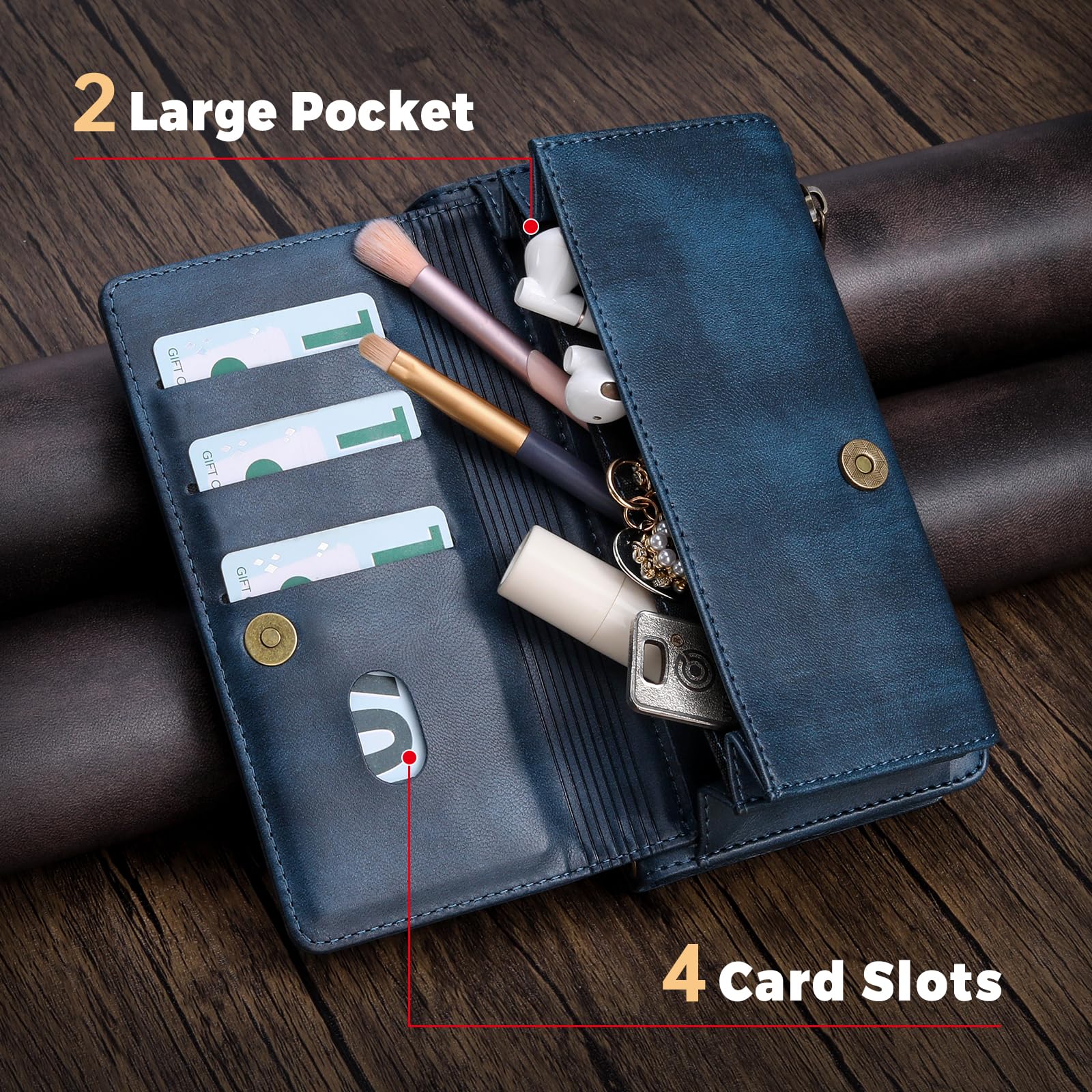 Amazon.com: QIXIU for iPhone 11 Wallet Phone Case with 7