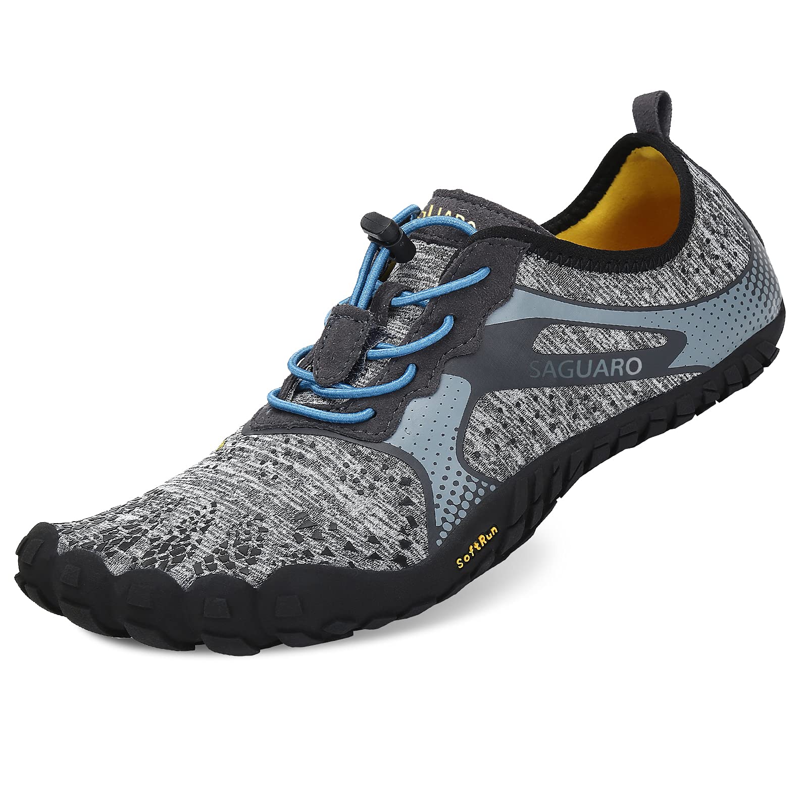 SAGUARO Minimaliste Barefoot Scarpe da Corsa Uomo Piedi Nudi Trail Running