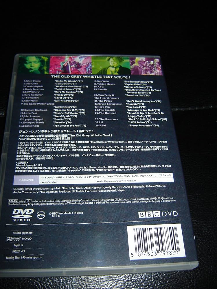 (未使用･未開封品)　Old Grey Whistle Test 1 [DVD] [Import] gsx453j Amazon.co.jp: The Old Grey Whistle Test [DVD] : DVD