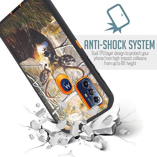 Miniatura 7 de Customerfirst - Funda para teléfono Motorola Moto-G Pure G Play 2023 G Power 2022, con funda de clip para cinturón, resistente y a prueba de