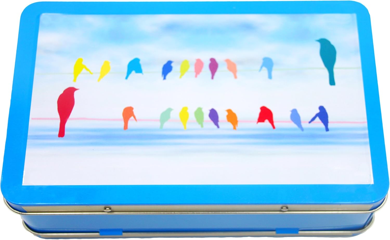 DAHO Metal Pencil Box Birds