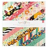 Double-Sided Paper Pad 12"x 12" 24&sol;Pkg - April and Ivy&ast;